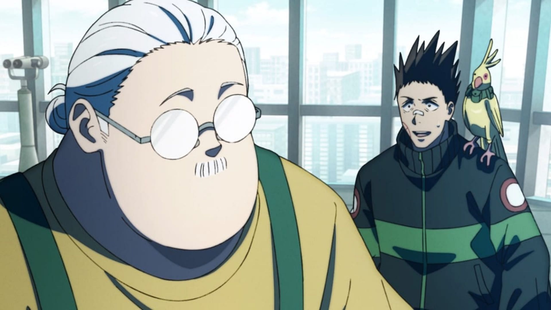 Sakamoto and Heisuke, as seen in the episode (Image via TMS Entertainment)